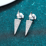 Moissanite Diamond Earring- -حلق الماس الموزنايت