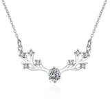 Moissanite Diamond Necklace  قلادة الماس الموزنايت | 0.3 قراط