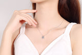 Moissanite Diamond Necklace  قلادة الماس الموزنايت