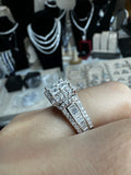 Moissanite Diamond Ring Glistening  - خاتم الماس موزنايت