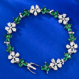 Emerald GemstoneBracelet  | الزمرد الاخضر والتوباز الابيض