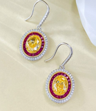Ruby, Yellow sapphire, white sapphire - set  | ياقوت احمر، ياقوت اصفر، ياقوت ابيض