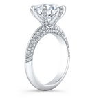 Queen Diamond Moissanite Ring  | 3 carat -  خاتم الماس موزنايت