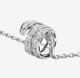 Bvlgari Diamond Moissanite  - قلادة الماس الموزنايت - بلغاري