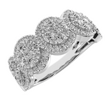 Moissanite Diamond Ring - خاتم الماس موزنايت