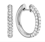 Moissanite Diamond Pear Shape Earrings | - حلق الماس الموزنايت