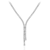 3mm | Moissanite Diamond Tennis Necklace | 0.15 carat |  قلادة الماس الموزنايت تنس