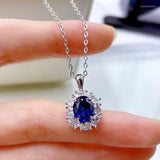 Sapphire Gemstone & White Topaz -  الزفير - الياقوت الازرق