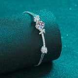 Moissanite Bracelet- اسوارة الماس الموزنايت