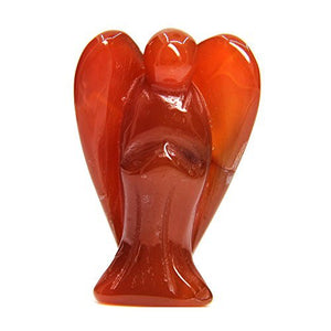 Red agate stone angel - ملاك العقيق الاحمر