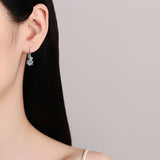 Moissanite Diamond Earring- -حلق الماس الموزنايت | 1.1 قراط