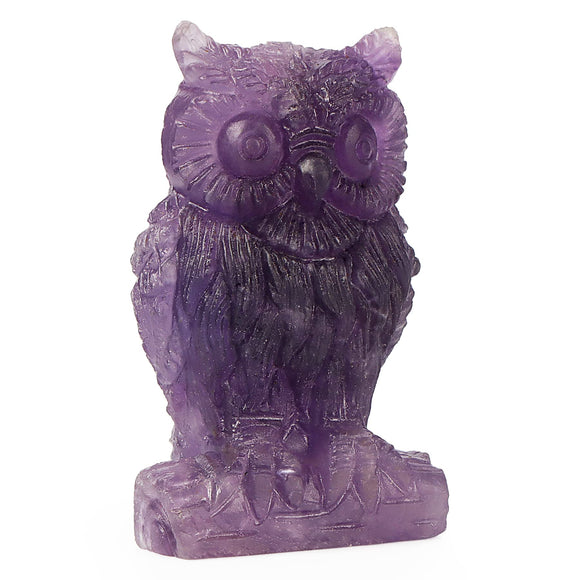 Amethyst stone owl - بومة الامثيست