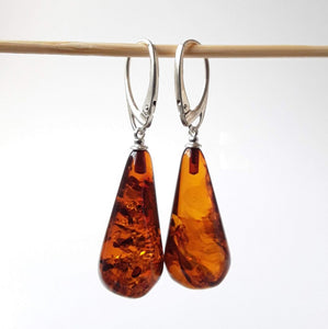 Amber Earrings - حلق العنبر