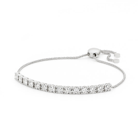 Moissanite Bracelet- اسوارة الماس الموزنايت | 1.3 قراط