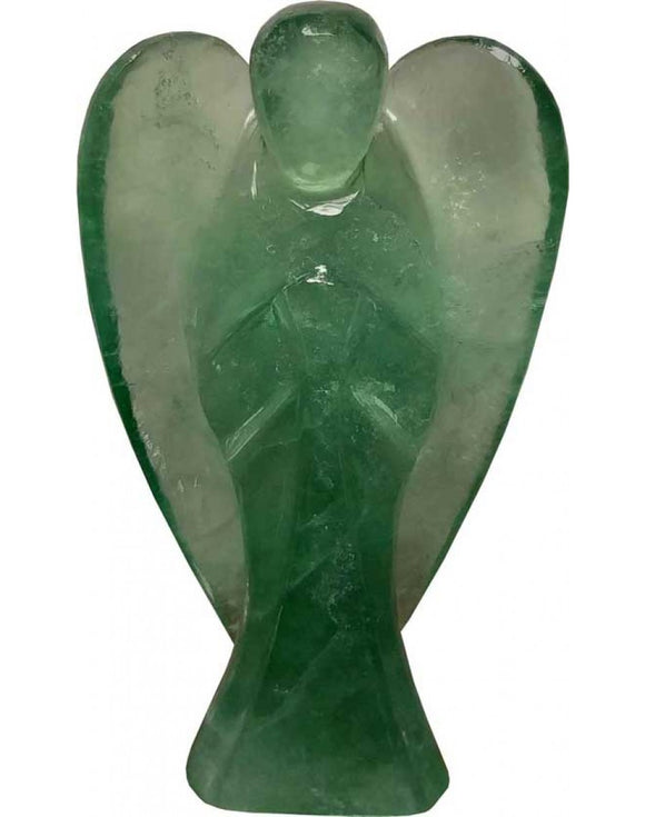 Green fluorite  stone angel - ملاك الفلورايت الاخضر