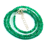 Green Onyx Beads- قلادة الأونكس الأخضر