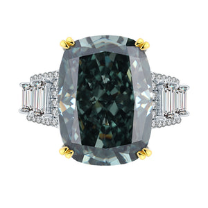 Green Sapphire Ring - خاتم الياقوت الاخضر