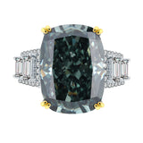 Green Sapphire Ring - خاتم الياقوت الاخضر