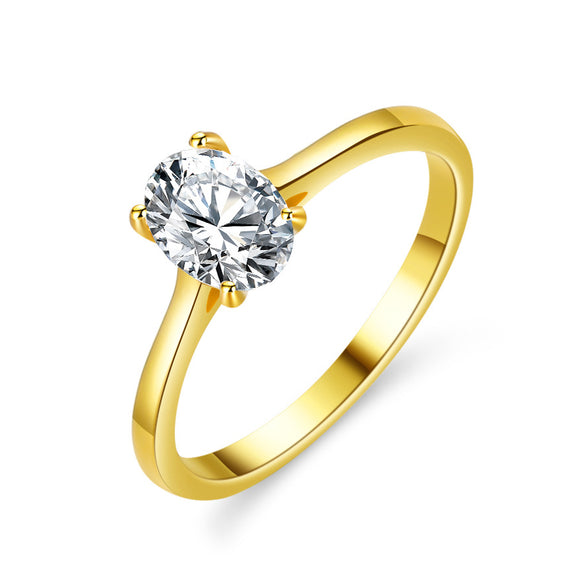 Moissanite Diamond Ring - 1ct -  خاتم ألماس الموزنايت