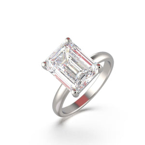 white topaz engagement ring- حجر التوباز الابيض