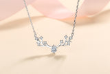 Moissanite Diamond Necklace  قلادة الماس الموزنايت | 0.3 قراط