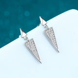 Moissanite Diamond Earring- -حلق الماس الموزنايت