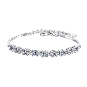 Moissanite Bracelet- اسوارة الماس الموزنايت