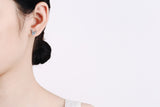Moissanite Earring- -حلق الماس الموزنايت | 1قراط