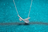 Moissanite Diamond Necklace  قلادة الماس الموزنايت