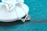 Moissanite Diamond Necklace  قلادة الماس الموزنايت