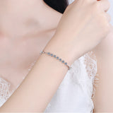 Moissanite Bracelet- اسوارة الماس الموزنايت