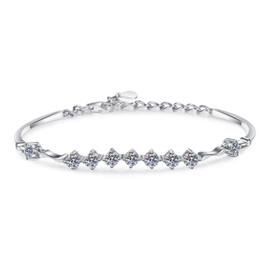 Moissanite Bracelet- اسوارة الماس الموزنايت
