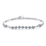 Moissanite Bracelet- اسوارة الماس الموزنايت
