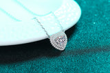 Moissanite Diamond Necklace  قلادة الماس الموزنايت |1 قراط