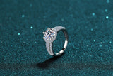 Moissanite Diamond Ring -  خاتم الماس موزنايت | 2 قراط