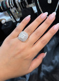 unique  |  Moissanite Diamond Ring - خاتم الماس موزنايت