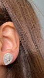 Moissanite Diamond Earring- -حلق الماس الموزنايت