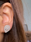 Moissanite Diamond Earring- -حلق الماس الموزنايت