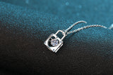 Moissanite Diamond Necklace  قلادة الماس الموزنايت