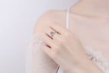 Moissanite Diamond Ring -  خاتم الماس موزنايت | 1قراط