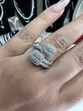 Moissanite Diamond Ring - خاتم الماس موزنايت