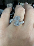 Moissanite Diamond Ring - خاتم الماس موزنايت