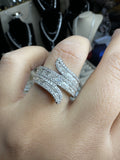 Moissanite Diamond Ring - خاتم الماس موزنايت