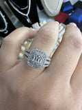 Moissanite Diamond Ring - خاتم الماس موزنايت