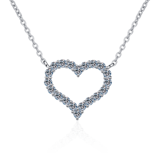Moissanite Diamond Necklace  قلادة الماس الموزنايت | 2 قراط
