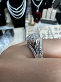 Moissanite Diamond Ring Fiery - خاتم الماس موزنايت