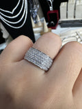 Moissanite Diamond Ring Precious  - خاتم الماس موزنايت