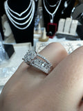 Moissanite Diamond Ring Exclusive  - خاتم الماس موزنايت