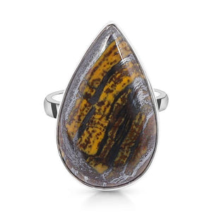 Iron Tiger Eye Ring- خاتم حجر التايجر اي الحديدي