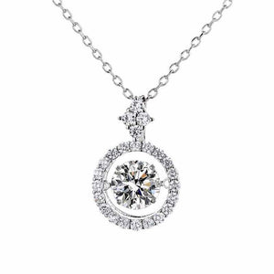 Moissanite Necklace- قلادة الماس الموزنايت